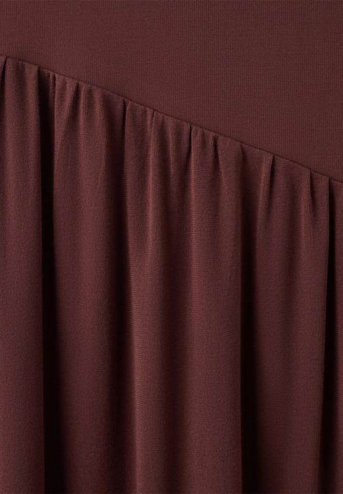 MANGO - Dress cannoli - dark red