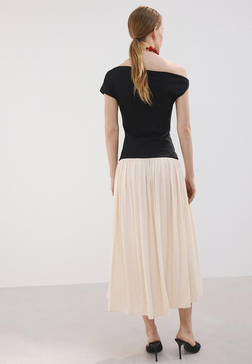 MANGO - Dress gelato - light beige