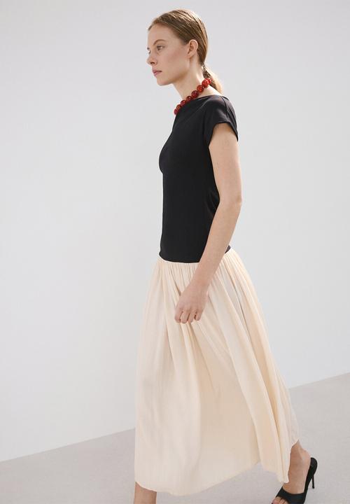 MANGO - Dress gelato - light beige