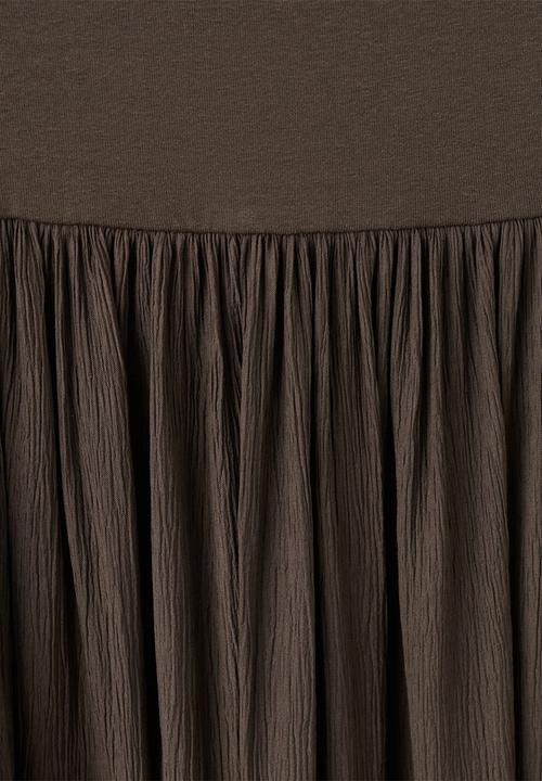 MANGO - Dress gelato - brown