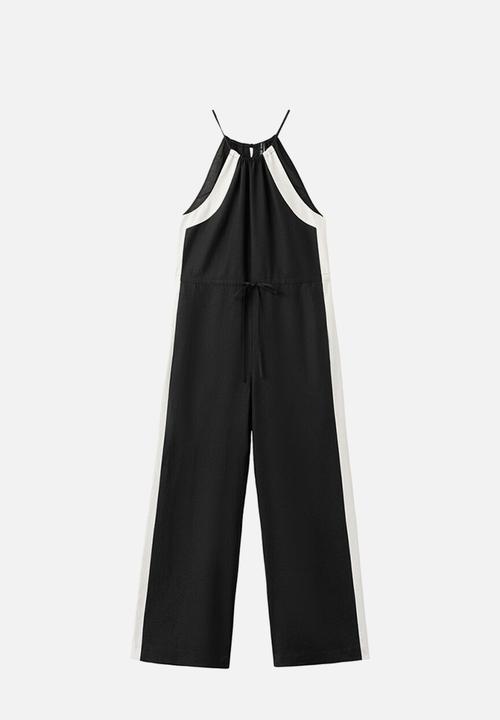 MANGO - Jumpsuit morty - black