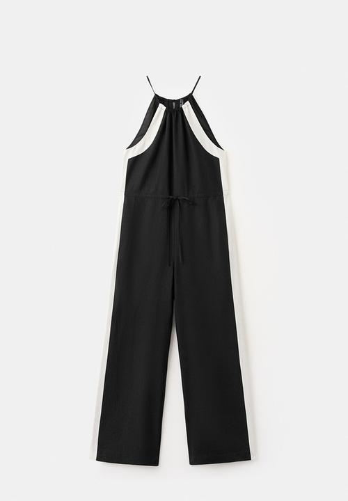 MANGO - Jumpsuit morty - black