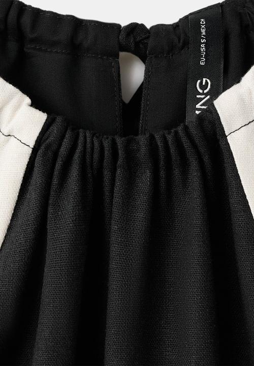 MANGO - Jumpsuit morty - black