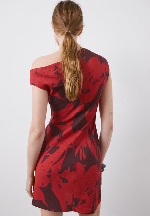 MANGO - Dress nelly - red