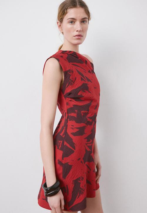 MANGO - Dress nelly - red