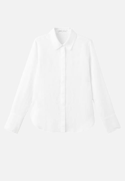 MANGO - Shirt samara - white