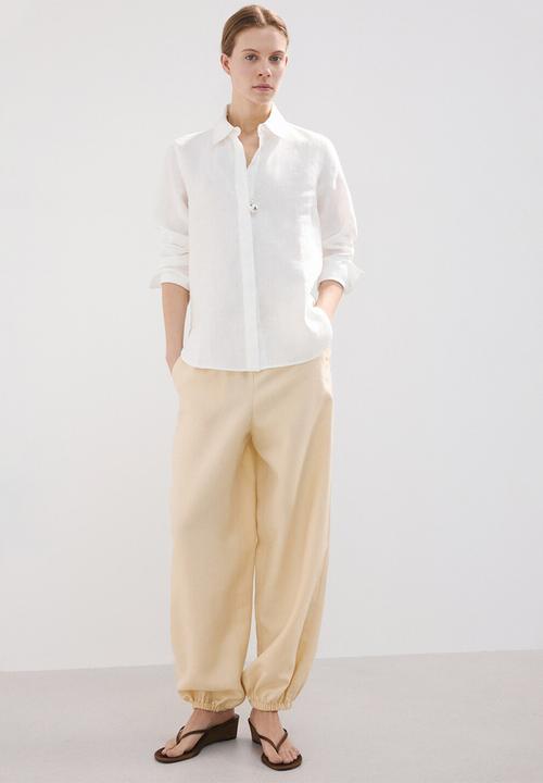 MANGO - Shirt samara - white