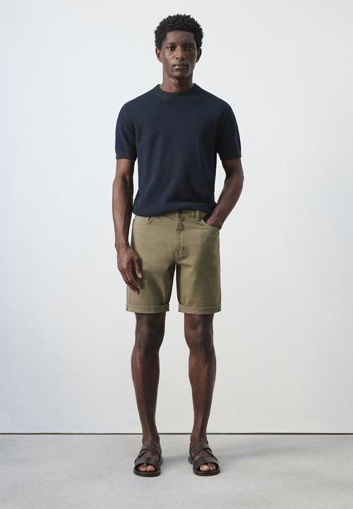 MANGO - Bermudas Nepto - Khaki