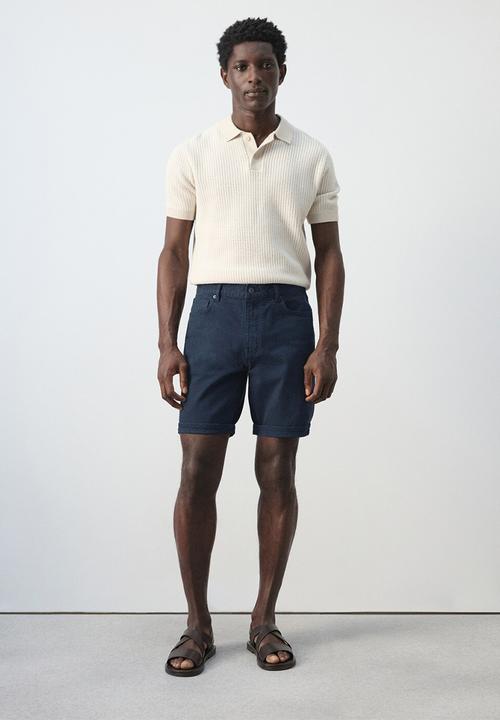 MANGO - Bermudas Nepto - Navy