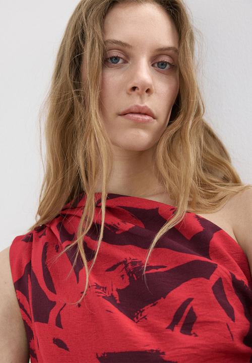 MANGO - Jumpsuit keira2 - red