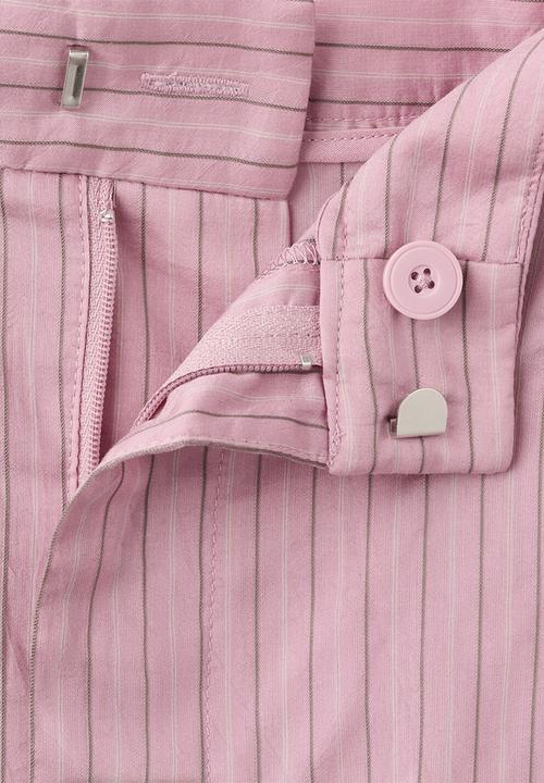 MANGO - Bermudas lombi - light/pastel pink