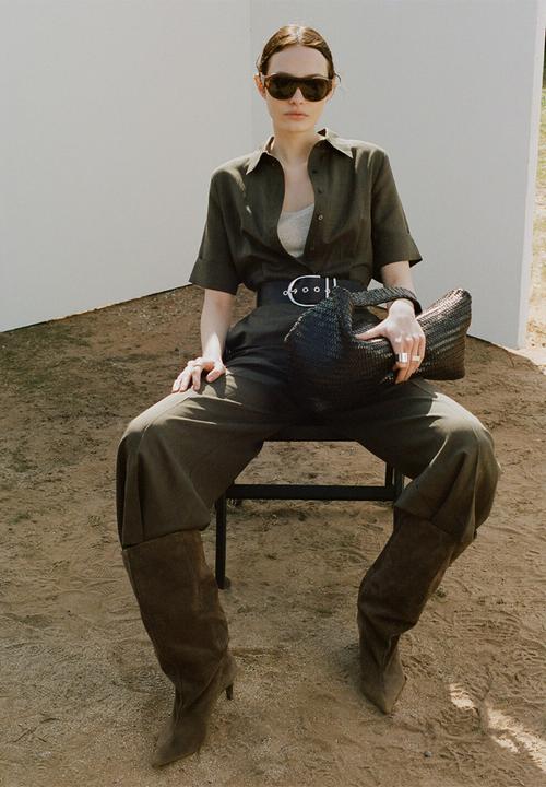 MANGO - Jumpsuit tomy2 - beige/khaki