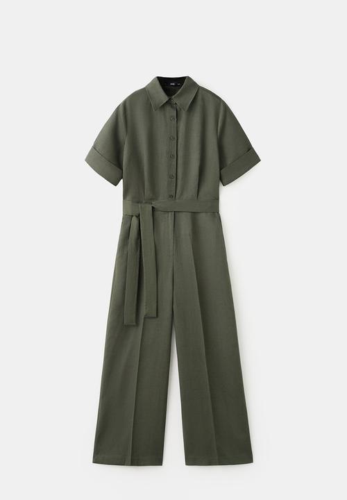 MANGO - Jumpsuit tomy2 - beige/khaki
