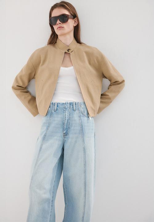 MANGO - Jeans narciso - open blue