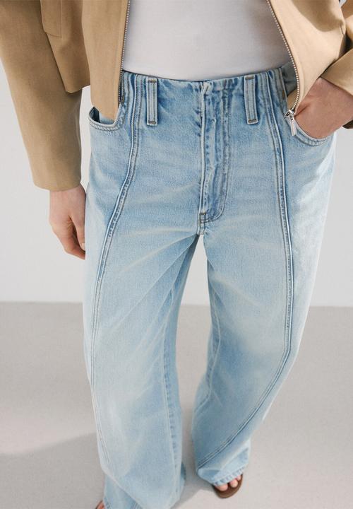 MANGO - Jeans narciso - open blue