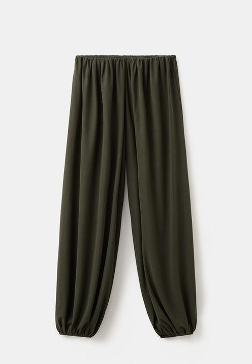 MANGO - Trousers corini - beige/khaki