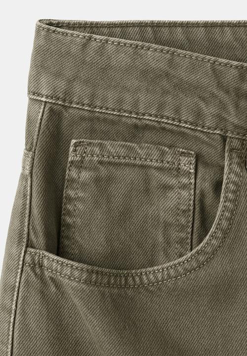 MANGO - Jeans dilly - khaki