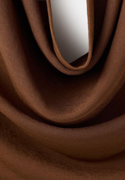 MANGO - Top coris - brown