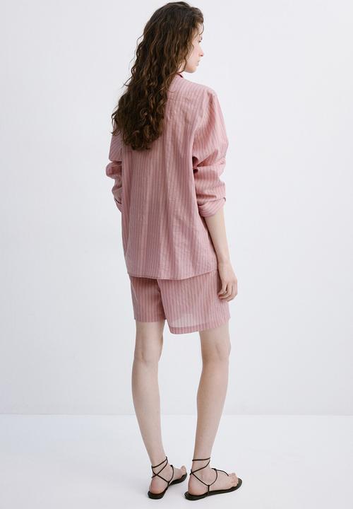 MANGO - Shirt lombi - light/pastel pink