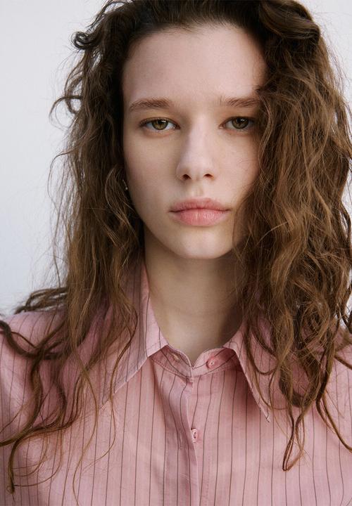 MANGO - Shirt lombi - light/pastel pink
