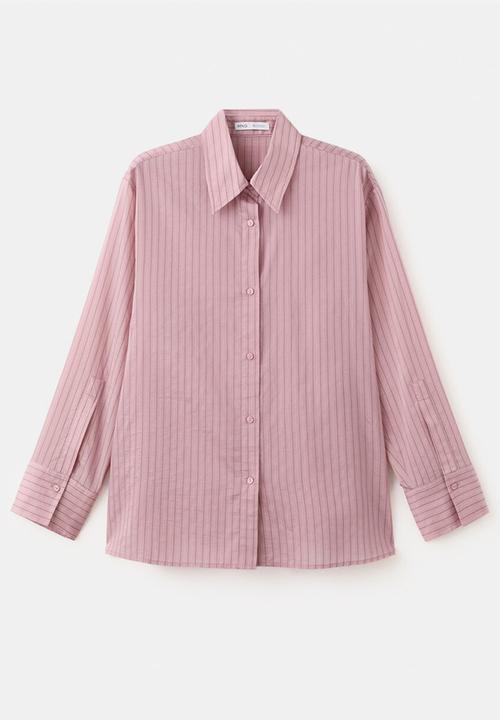 MANGO - Shirt lombi - light/pastel pink