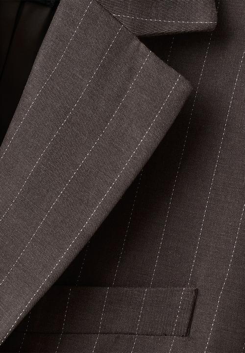 MANGO - Blazer vbbali - dark brown