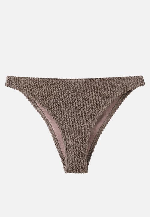 MANGO - Bikini pantie solene- light/pastel brown