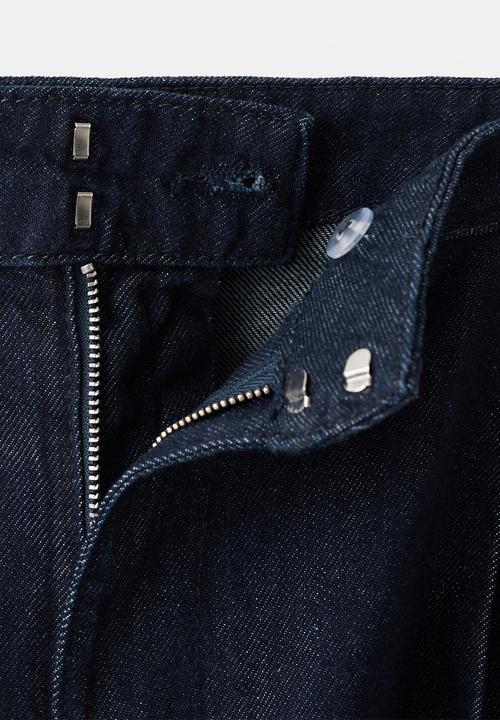 MANGO - Jeans souffle - open blue