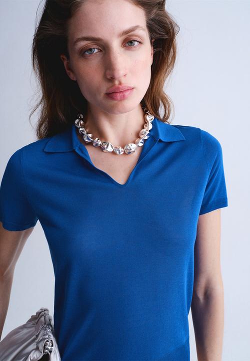 MANGO - Sweater luxon - light/pastel blue