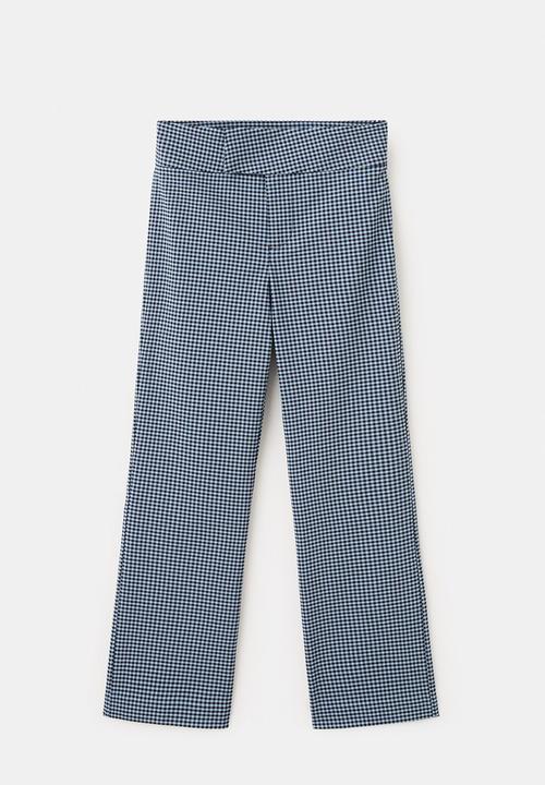 MANGO - Trousers victoria - medium blue