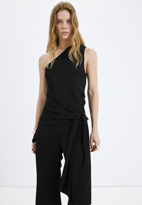 MANGO - Jumpsuit claire - black