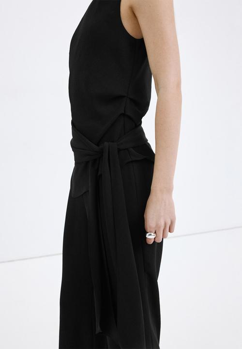 MANGO - Jumpsuit claire - black