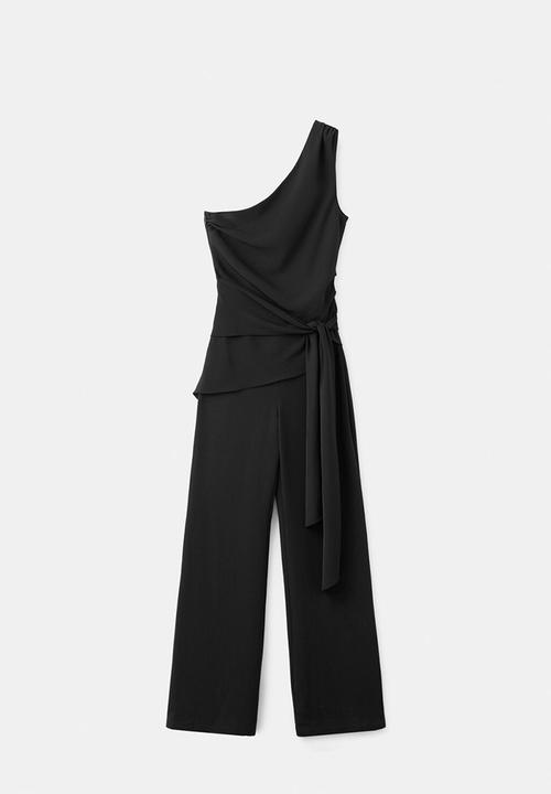 MANGO - Jumpsuit claire - black