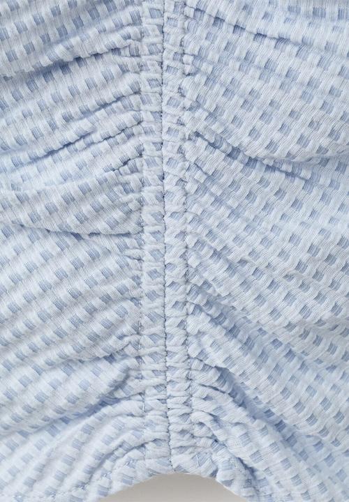 MANGO - Top vion - light/pastel blue