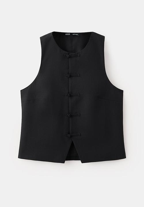 MANGO - Vest laguna - black