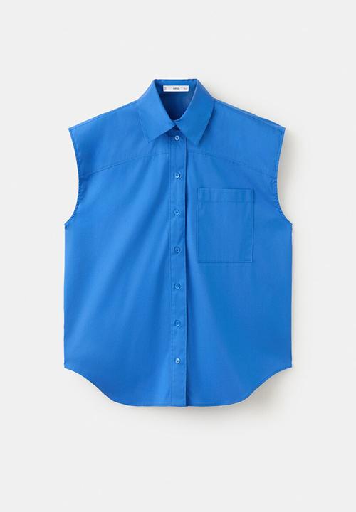 MANGO - Shirt katrina - medium blue