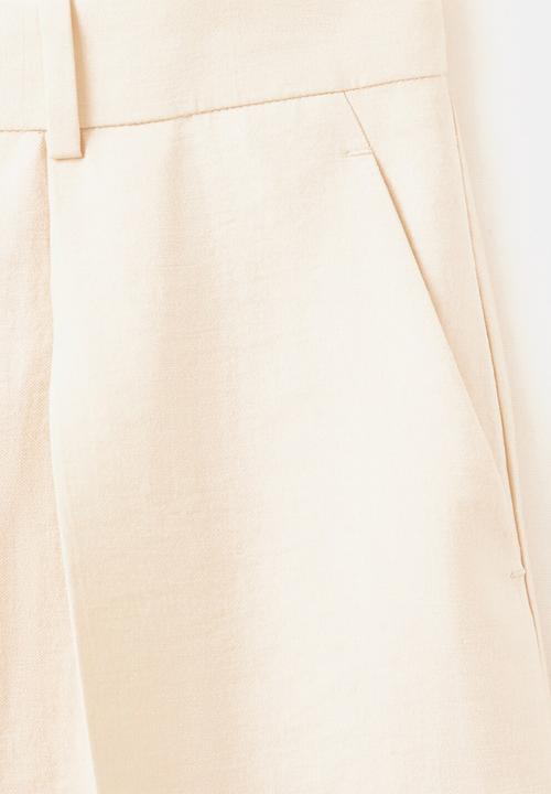 MANGO - Bermudas sorrento - light beige
