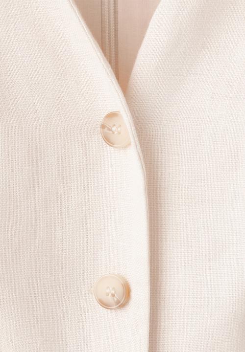 MANGO - Jumpsuit rosanna - light beige