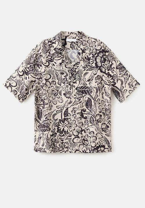 MANGO - Shirt Sicilia - Beige