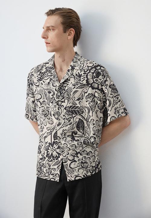 MANGO - Shirt Sicilia - Beige