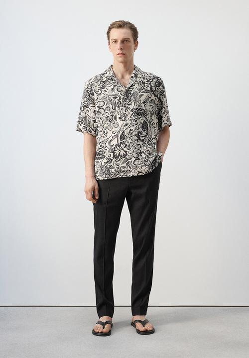 MANGO - Shirt Sicilia - Beige