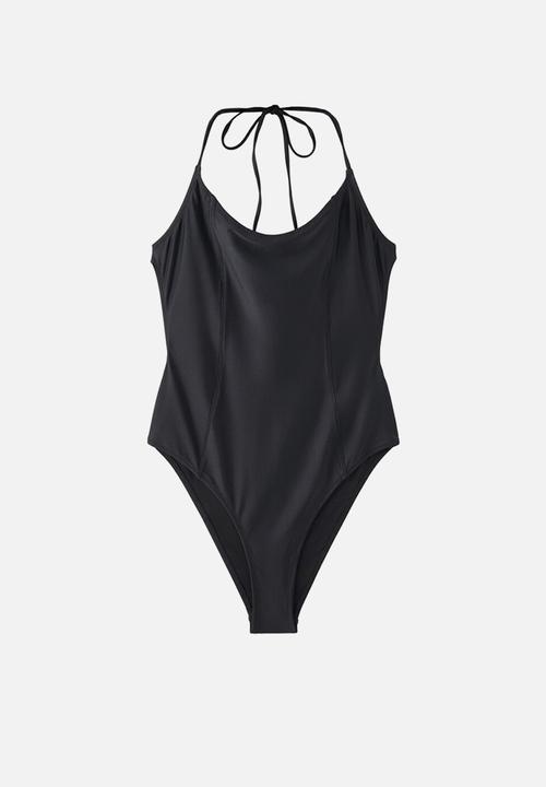MANGO - Swimsuit moira- black