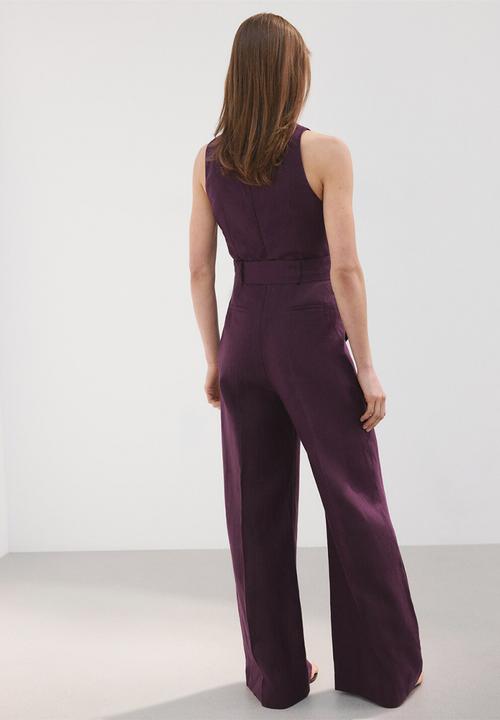 MANGO - Jumpsuit rosanna - medium purple