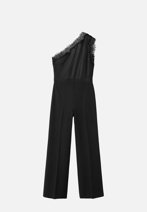MANGO - Jumpsuit audrey - black