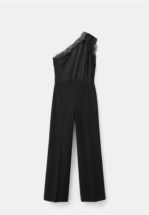 MANGO - Jumpsuit audrey - black