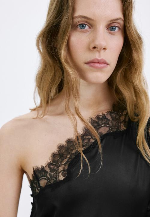 MANGO - Jumpsuit audrey - black