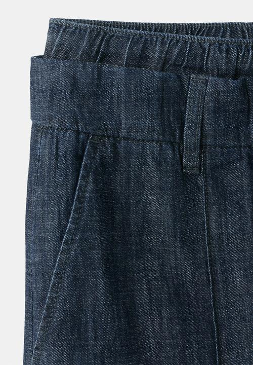 MANGO - Trousers calonge - open blue