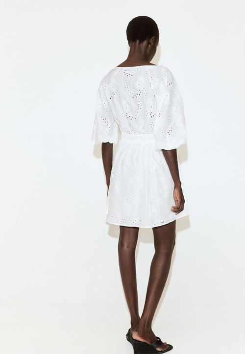 MANGO - Dress beatrice - white