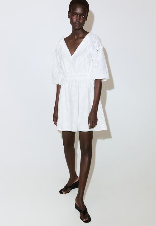 MANGO - Dress beatrice - white
