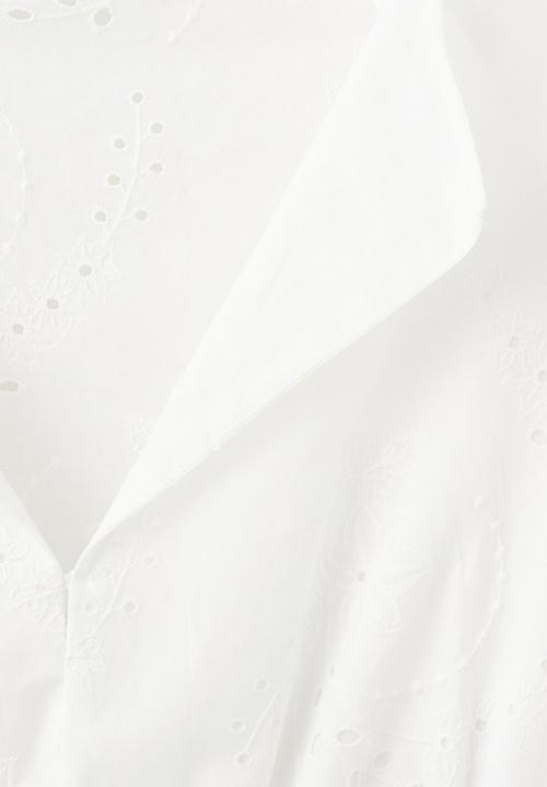 MANGO - Dress beatrice - white